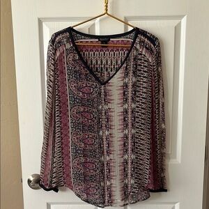 LUCKY BRAND Sheer Top